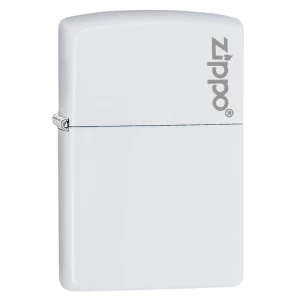White Matte with Zippo Logo