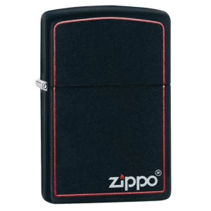 Classic Black and Red Zippo