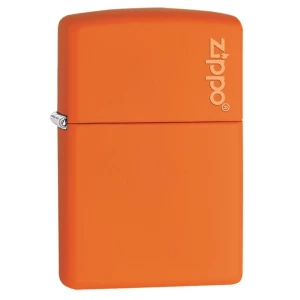 Orange Matte with Zippo Logo
