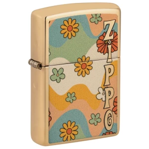 Zippo Flower Power Design