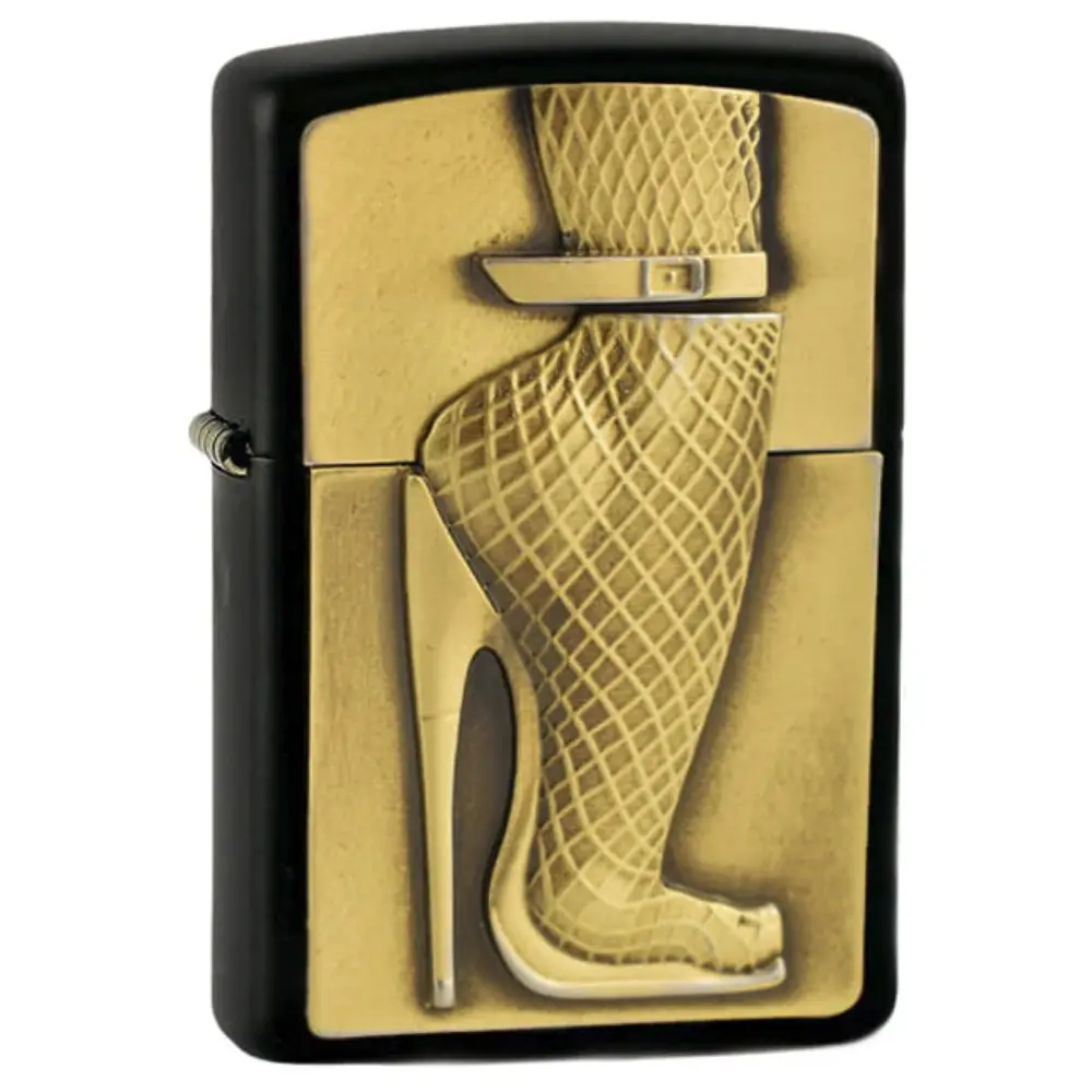 Golden High Heels