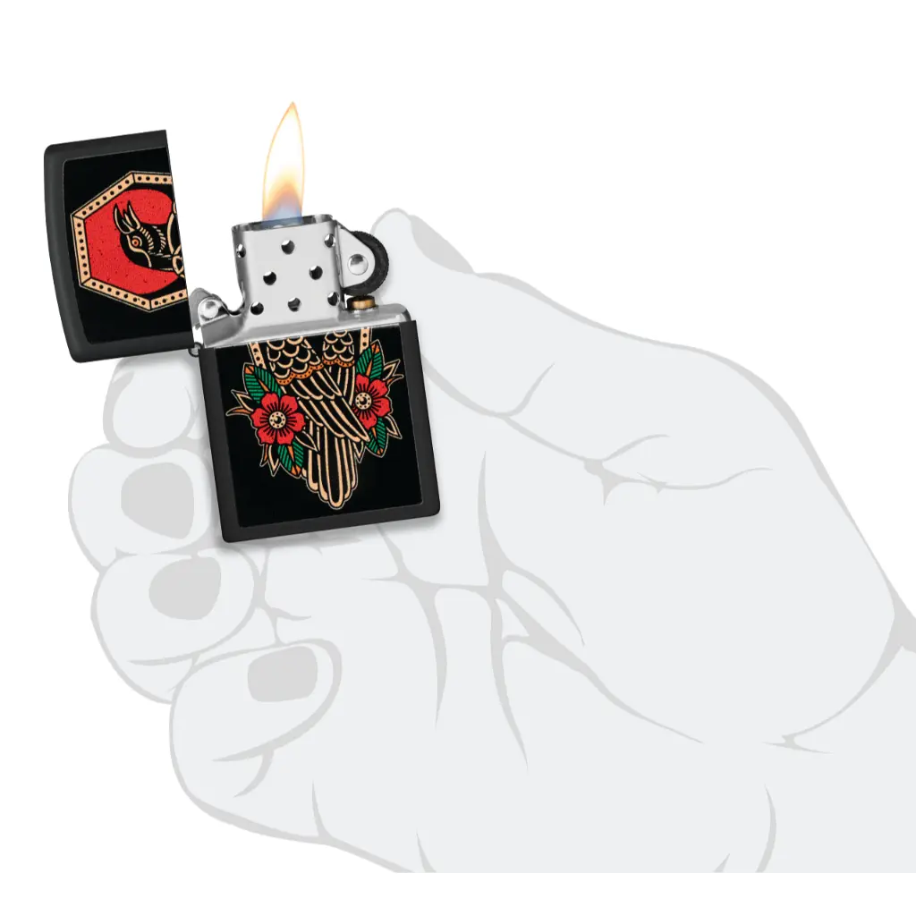 Crow Tattoo Design - Image 5
