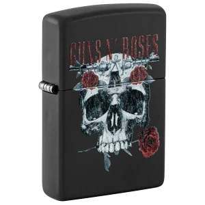 Guns N' Roses Flower Skull Design