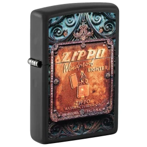 Metallic Zippo Design